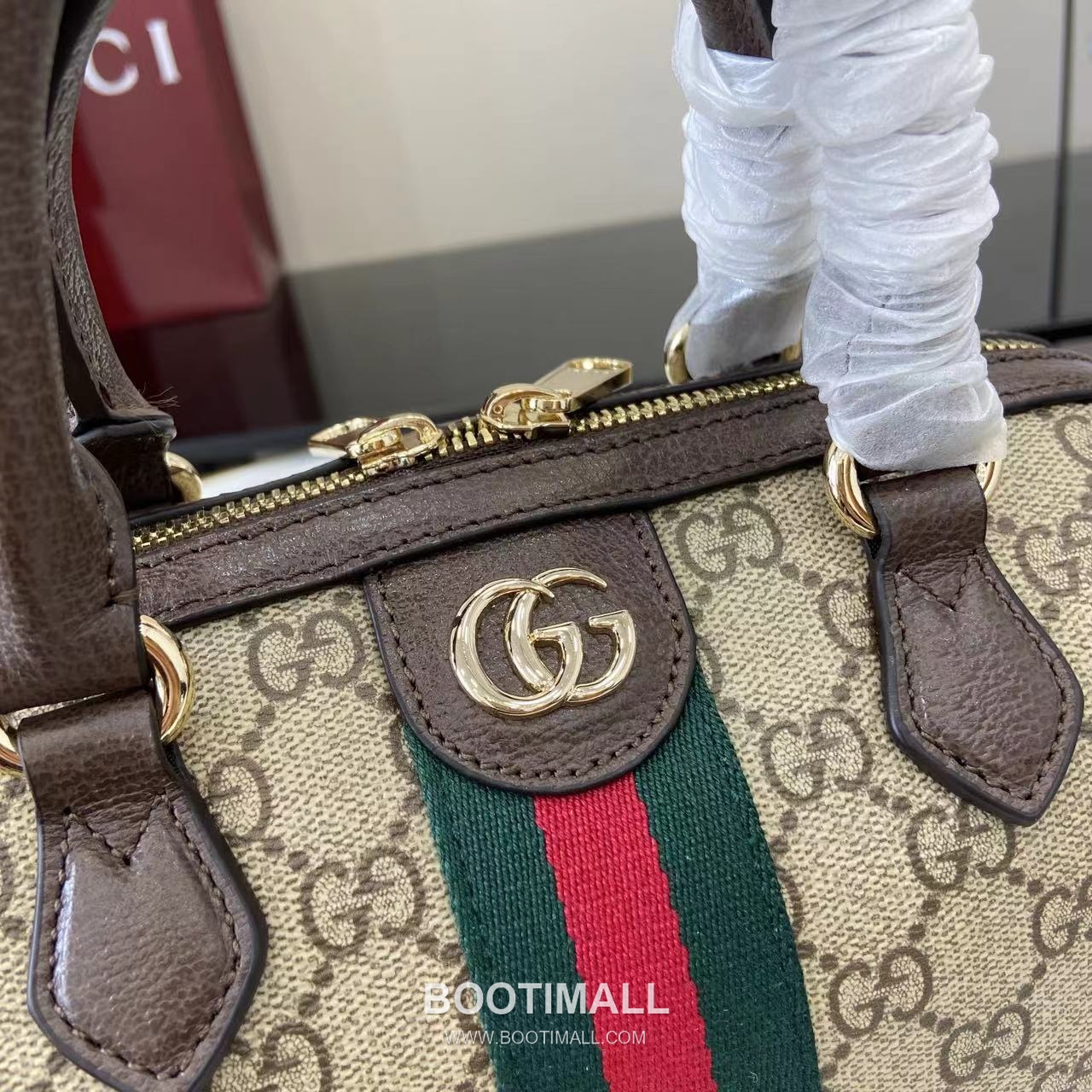 Gucci Ophidia Top Handle GG Canvas Brown Top Handle Bag 구찌 오피디아 탑 핸들백 841294 GG 캔버스 브라운 탑핸들백 21cm 5