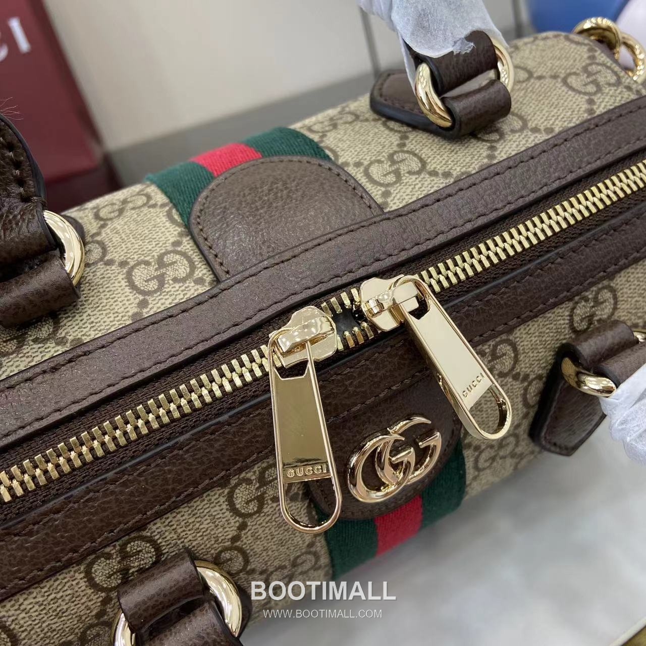 Gucci Ophidia Top Handle GG Canvas Brown Top Handle Bag 구찌 오피디아 탑 핸들백 841294 GG 캔버스 브라운 탑핸들백 21cm 7
