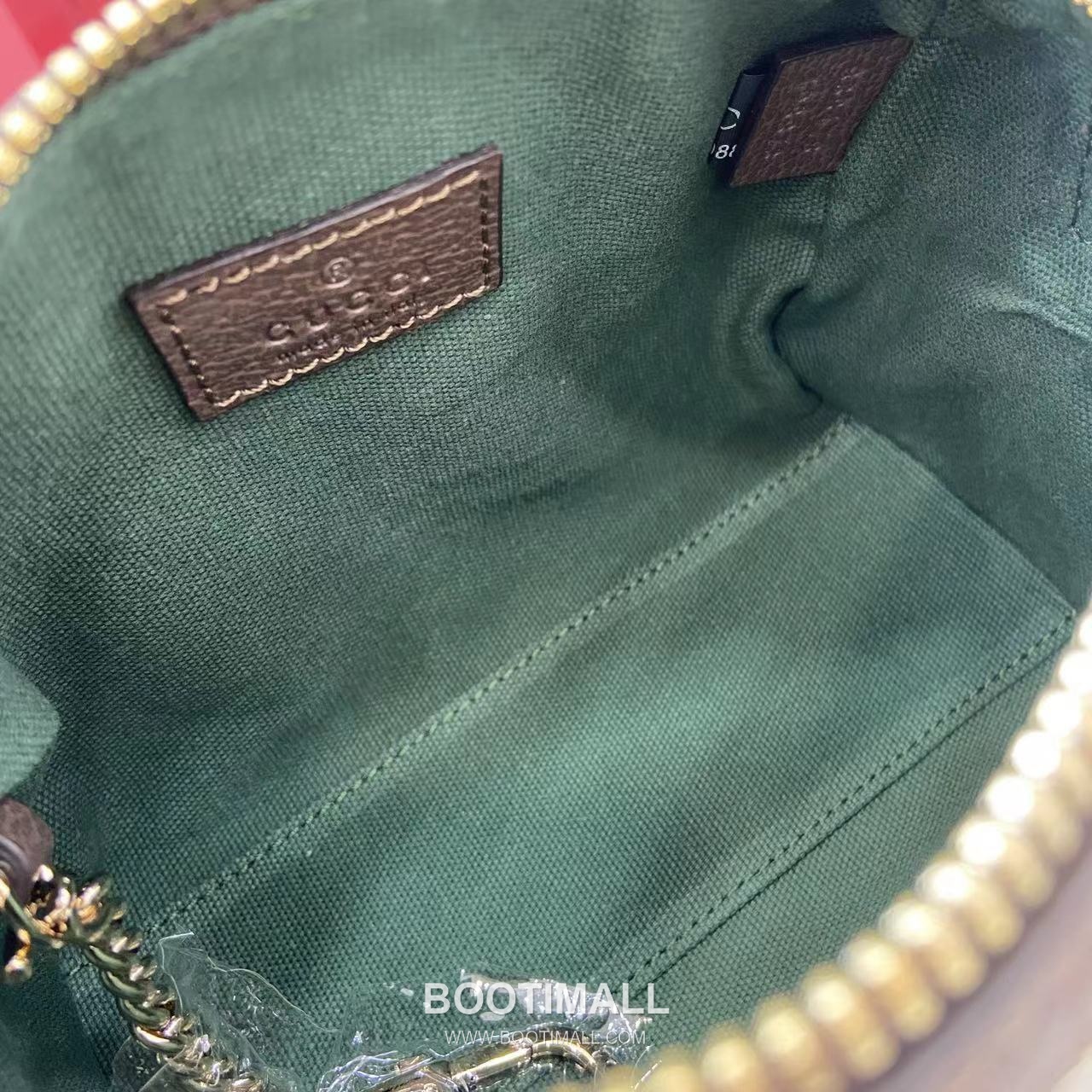 Gucci Ophidia Mini Boston GG Coated Fabric Brown Boston Bag 구찌 오피디아 미니 보스턴 838478 GG 코팅 패브릭 브라운 보스턴백 16cm 8