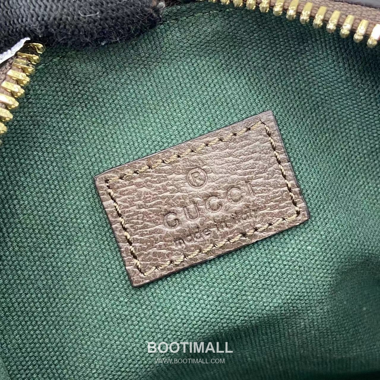 Gucci Ophidia Mini Boston GG Coated Fabric Brown Boston Bag 구찌 오피디아 미니 보스턴 838478 GG 코팅 패브릭 브라운 보스턴백 16cm 9