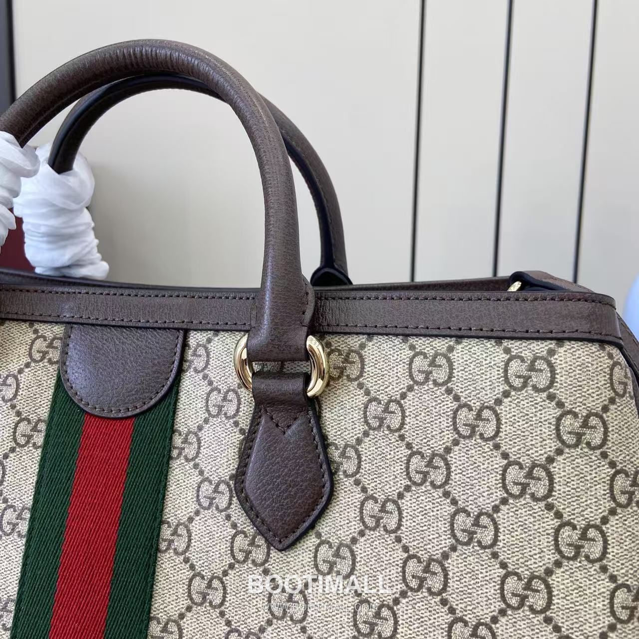 Gucci Ophidia Tote GG Canvas Brown Tote Bag 구찌 오피디아 토트 836838 GG 캔버스 브라운 토트백 39cm 7