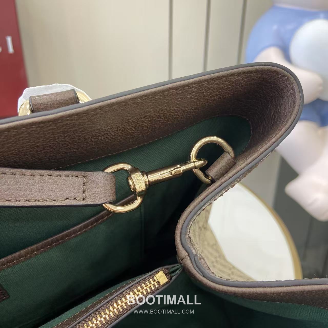 Gucci Ophidia Tote GG Canvas Brown Tote Bag 구찌 오피디아 토트 836838 GG 캔버스 브라운 토트백 39cm 10