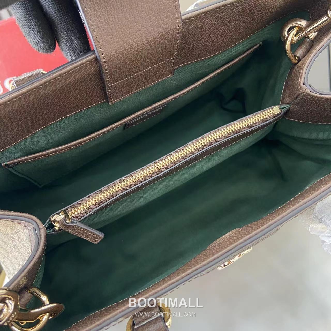 Gucci Ophidia Top Handle GG Canvas Brown Top Handle Bag 구찌 오피디아 탑 핸들백 836839 GG 캔버스 브라운 탑핸들백 33.5cm 8