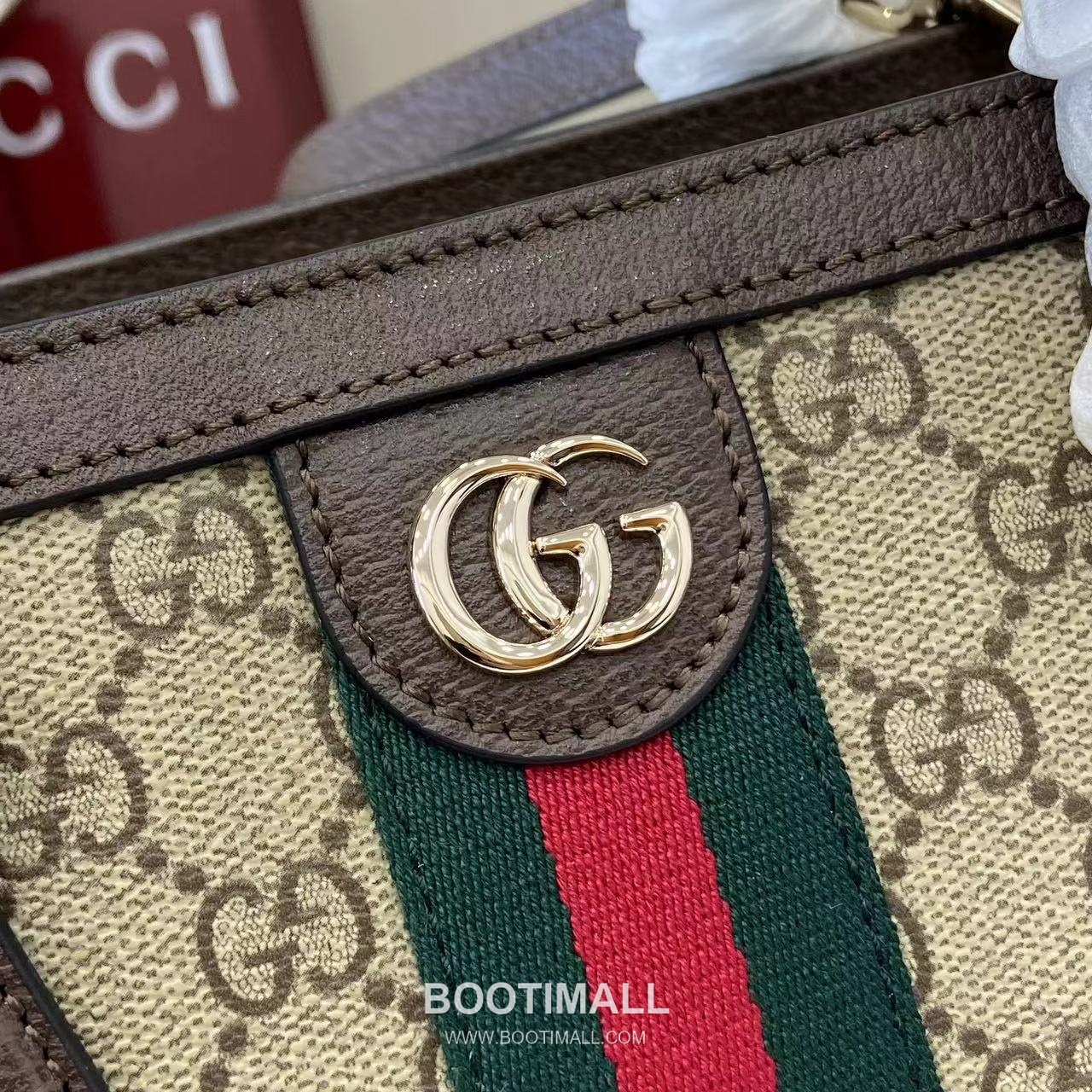 Gucci Ophidia Top Handle GG Canvas Brown Top Handle Bag 구찌 오피디아 탑 핸들백 836840 GG 캔버스 브라운 탑핸들백 25.5cm 5