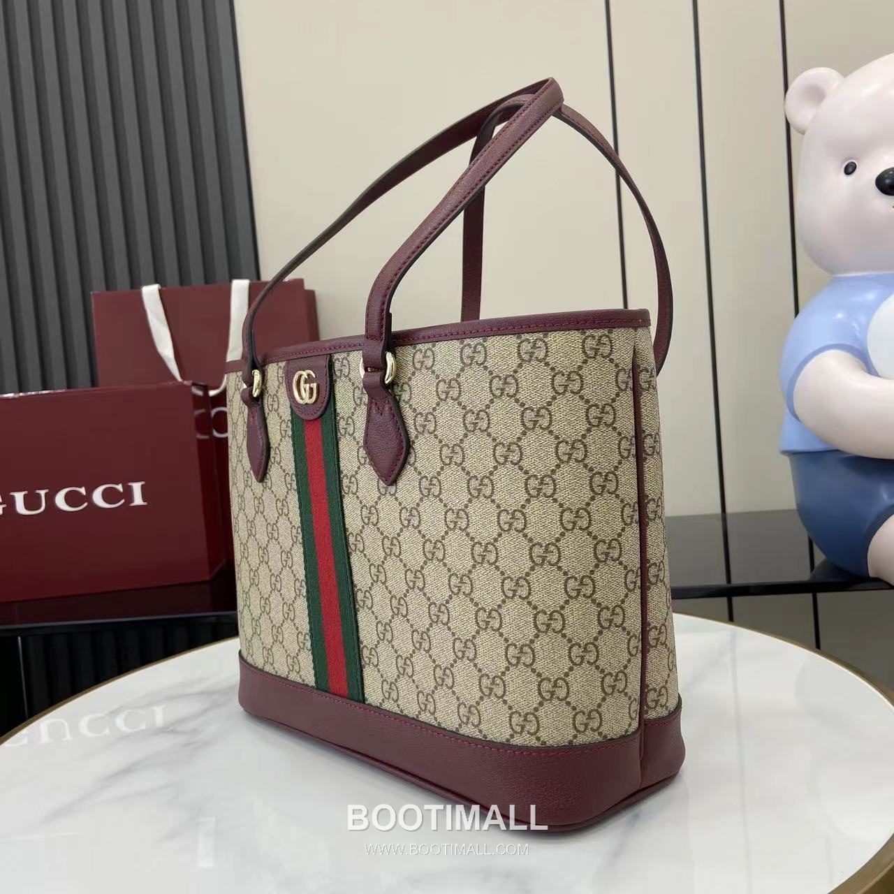 Gucci Ophidia Top Handle GG Canvas Brown Top Handle Bag 구찌 오피디아 탑 핸들백 836849 GG 캔버스 브라운 탑핸들백 31cm 6