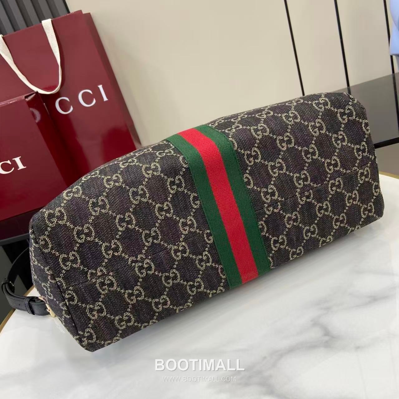 Gucci Giglio Tote GG Denim Black Tote Bag 구찌 질리오 토트백 865452 GG 데님 블랙 39.5cm 4