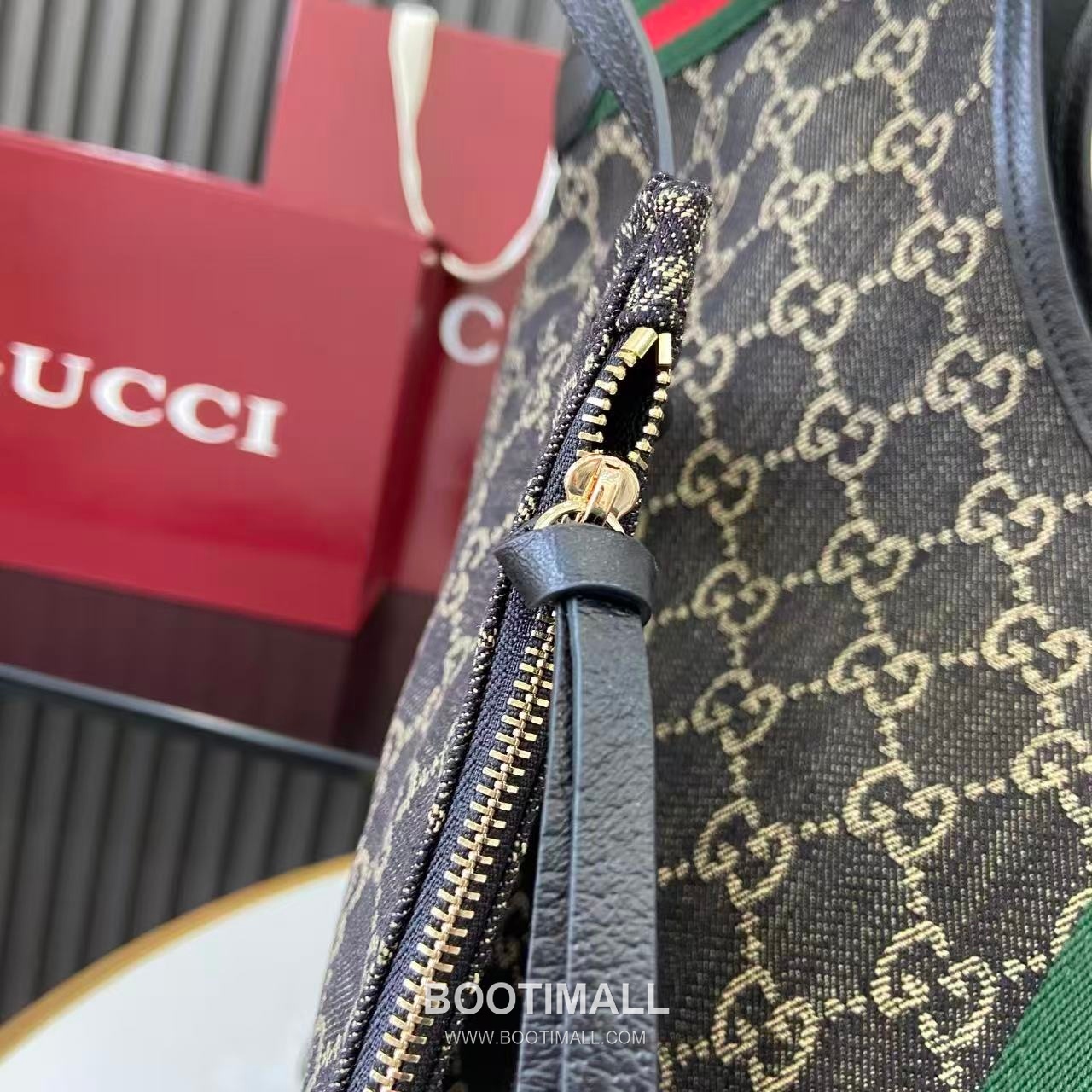 Gucci Giglio Tote GG Denim Black Tote Bag 구찌 질리오 토트백 853971 GG 데님 블랙 60cm 7