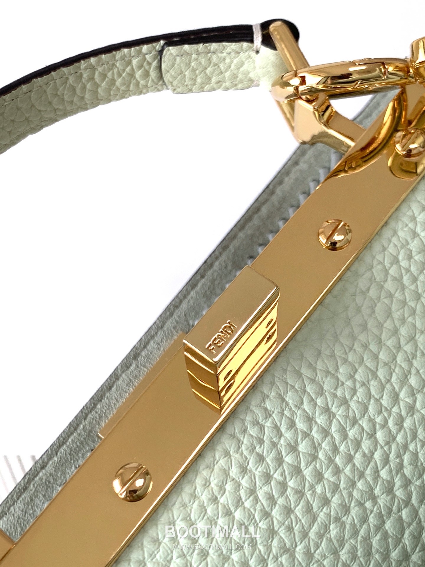 Fendi Peekaboo ISeeU Petite Calfskin Brown Top Handle Bag 펜디 피카부 아이씨유 쁘띠 카프스킨 브라운 탑핸들백 20cm 7