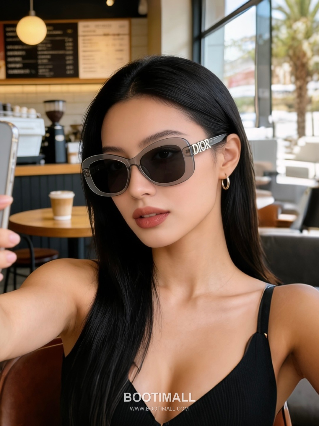 Dior Dio Star Ring Metal, Cubic Zirconia Silver 디올 디오 스타 링 메탈, 큐빅 지르코니아 실버 145cm 1