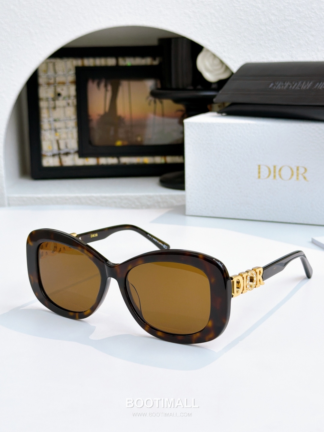 Dior Crystal Sunglasses Acetate, Crystal Black 디올 크리스탈 선글라스 아세테이트, 크리스탈 블랙 56-17-145 145cm 3