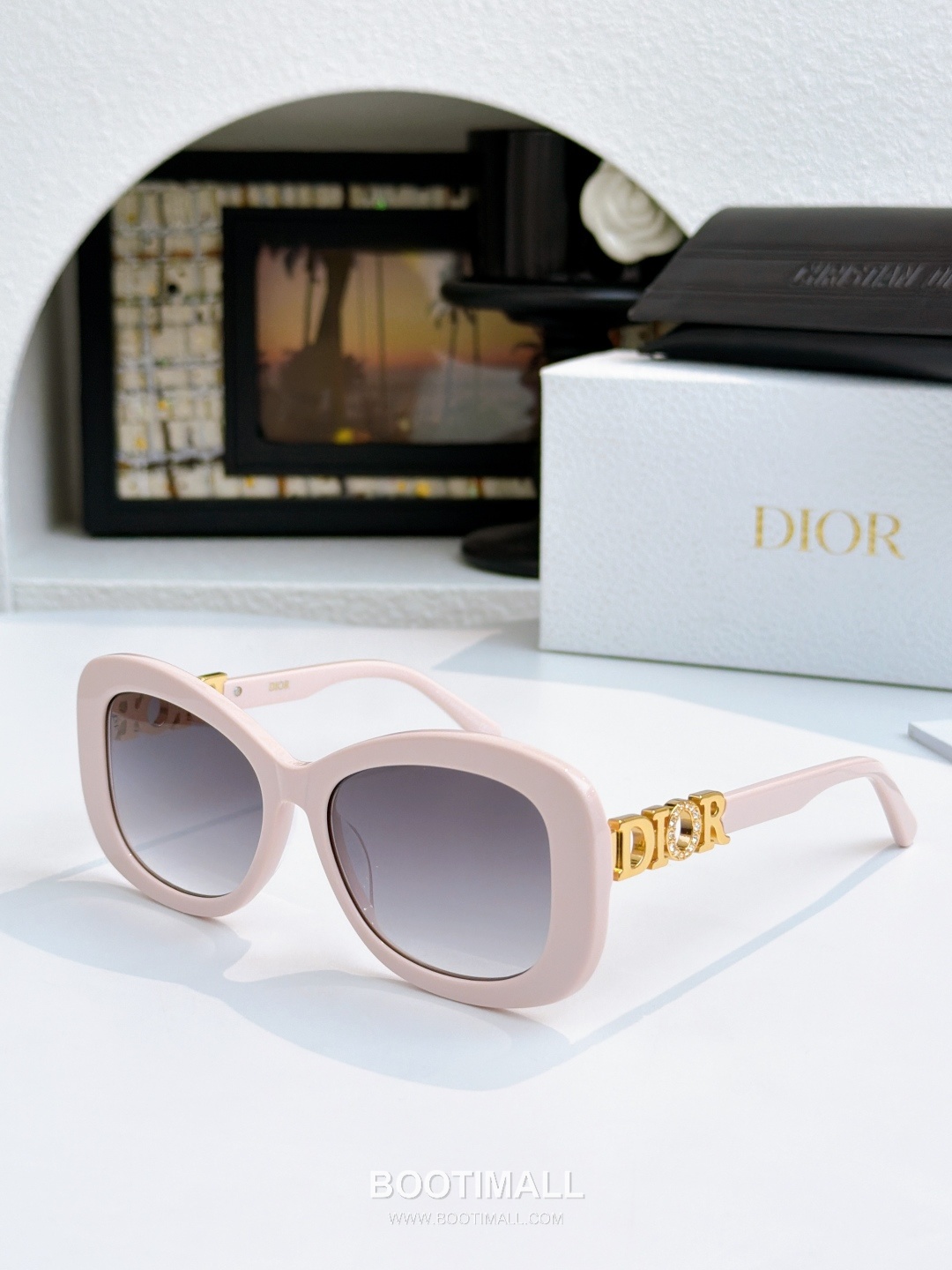 Dior Crystal Sunglasses Acetate, Crystal Black 디올 크리스탈 선글라스 아세테이트, 크리스탈 블랙 56-17-145 145cm 5