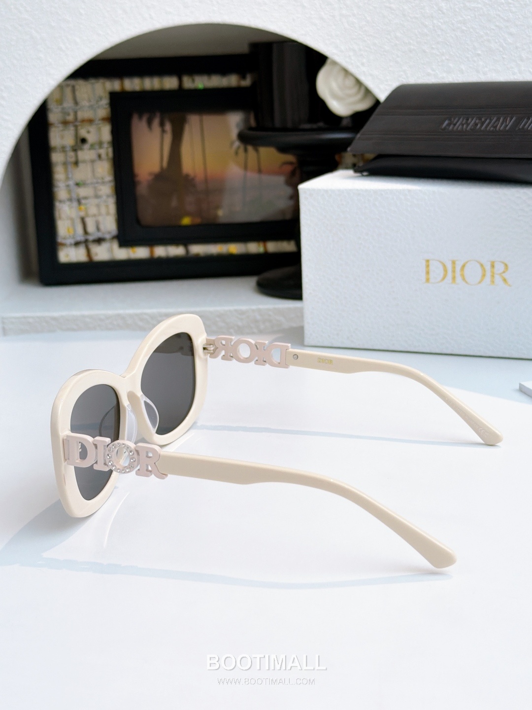 Dior Crystal Sunglasses Acetate, Crystal Black 디올 크리스탈 선글라스 아세테이트, 크리스탈 블랙 56-17-145 145cm 7
