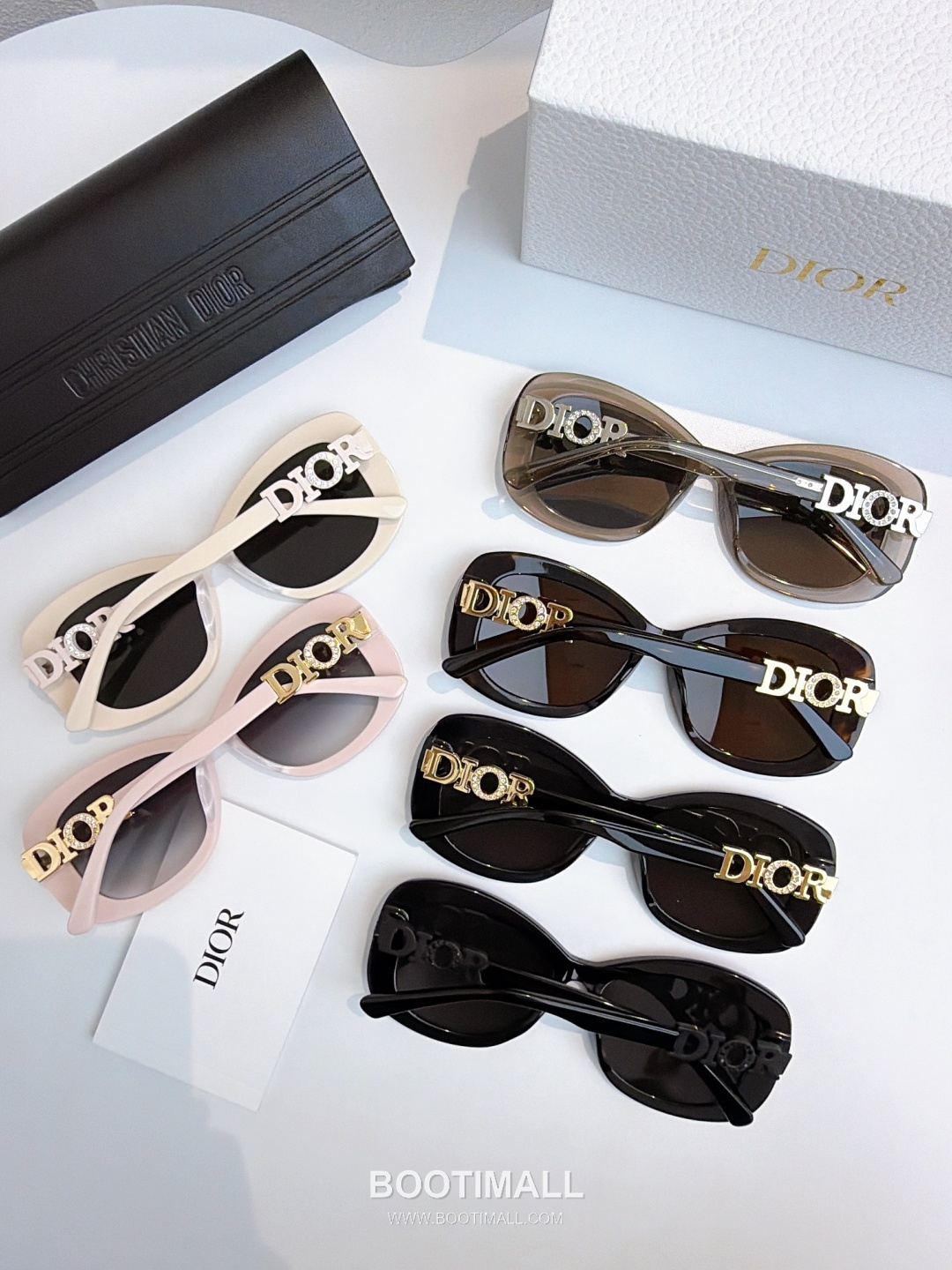 Dior Crystal Sunglasses Acetate, Crystal Black 디올 크리스탈 선글라스 아세테이트, 크리스탈 블랙 145cm 8