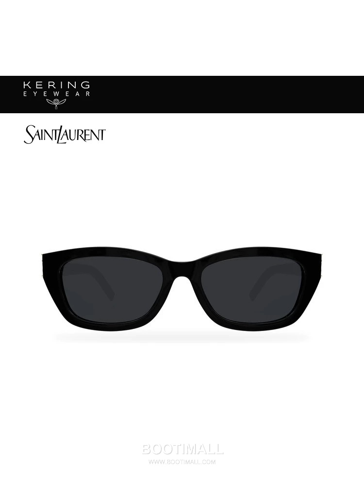 Saint Laurent SL M153/F Acetate Black Sunglasses 생로랑 SL M153/F 아세테이트 블랙 선글라스 55-17-145 145cm 1