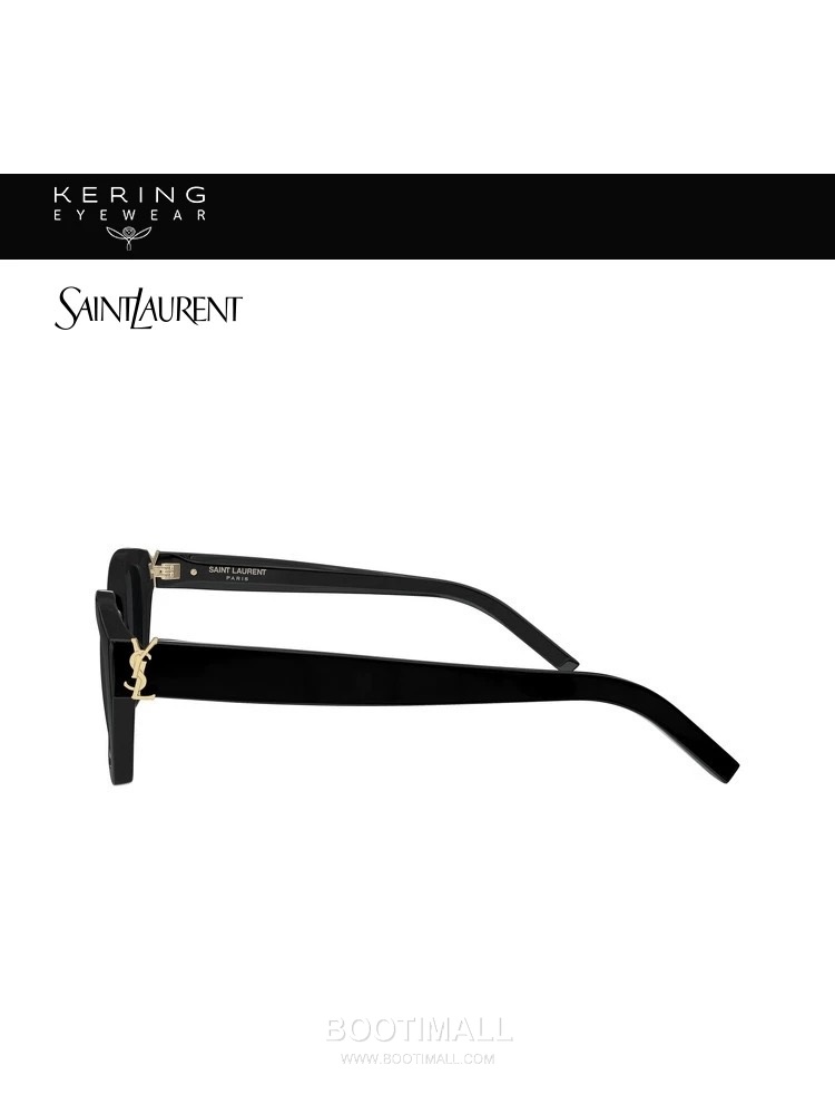 Saint Laurent SL M153/F Acetate Black Sunglasses 생로랑 SL M153/F 아세테이트 블랙 선글라스 55-17-145 145cm 2