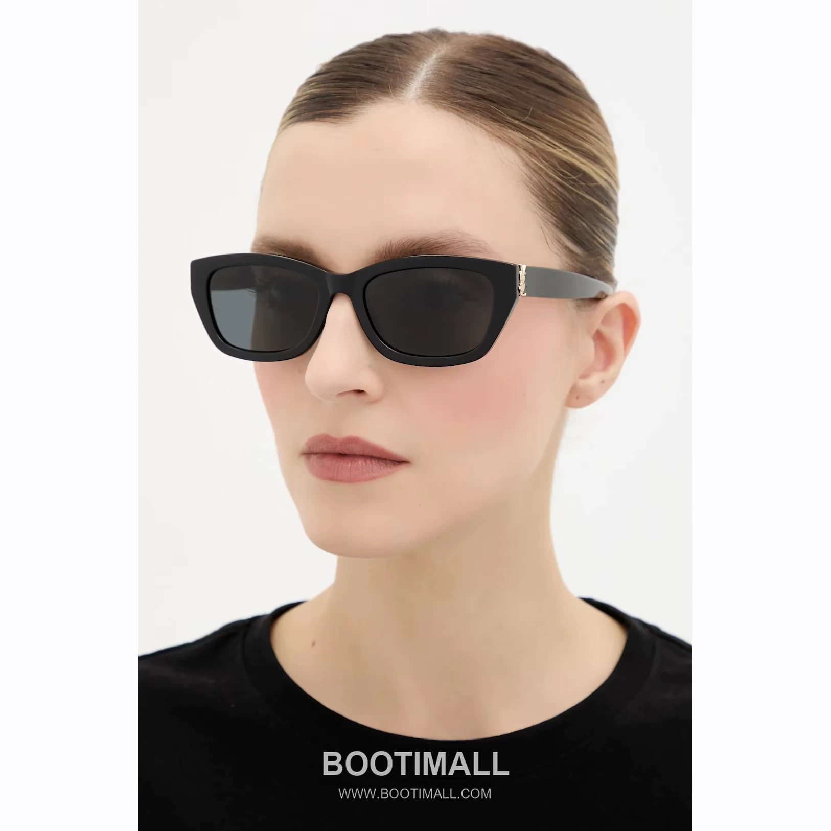 Saint Laurent SL M153/F Acetate Black Sunglasses 생로랑 SL M153/F 아세테이트 블랙 선글라스 55-17-145 145cm 7