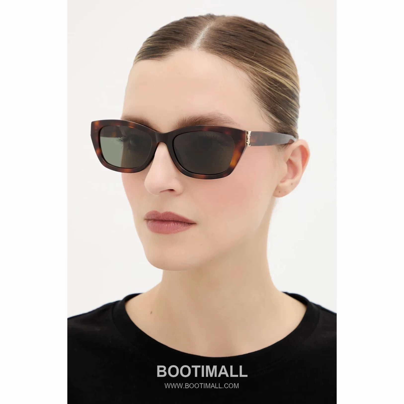 Saint Laurent SL M153/F Acetate Black Sunglasses 생로랑 SL M153/F 아세테이트 블랙 선글라스 55-17-145 145cm 8