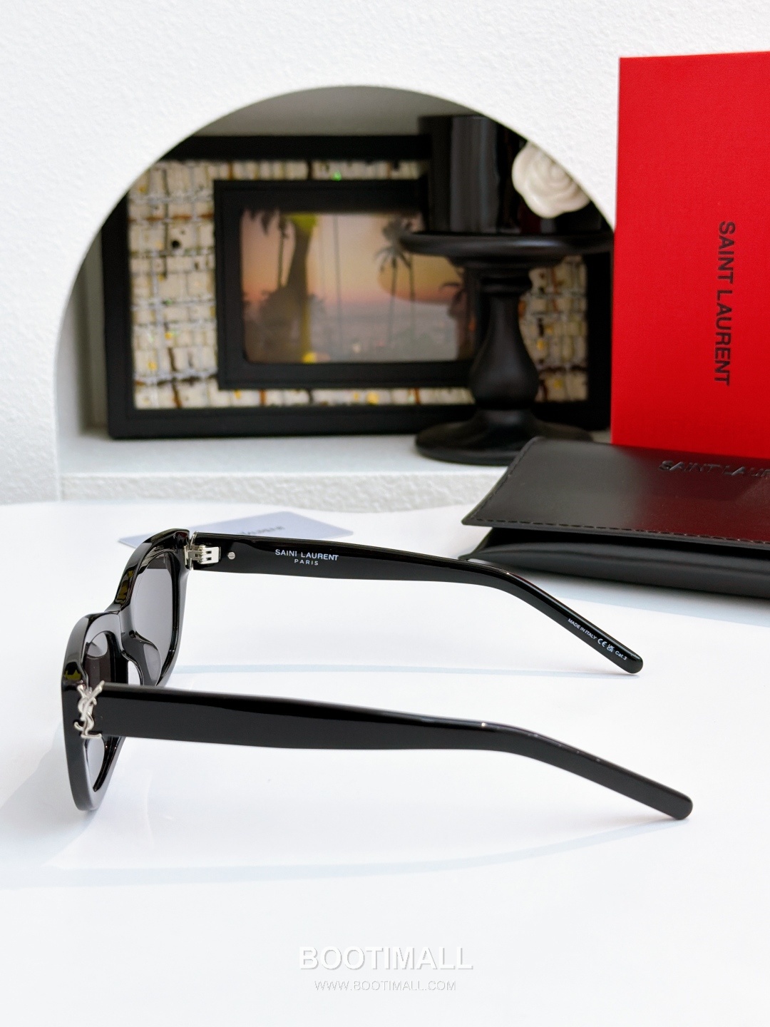 Saint Laurent SL M153 Acetate Black Optical Glasses 생로랑 SL M153 아세테이트 블랙 안경 55-17-145 145cm 6