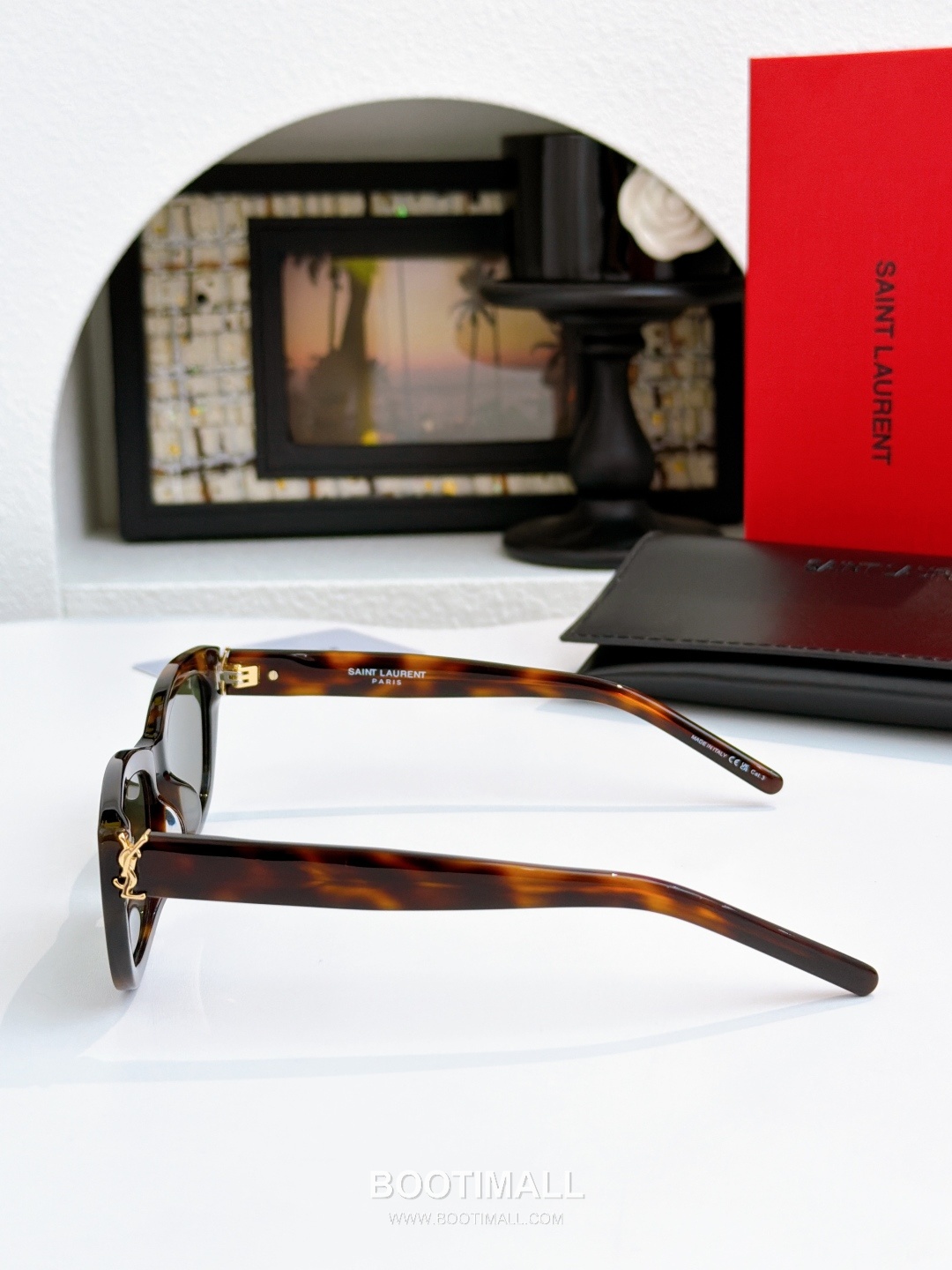 Saint Laurent SL M153 Acetate Black Optical Glasses 생로랑 SL M153 아세테이트 블랙 안경 55-17-145 145cm 9