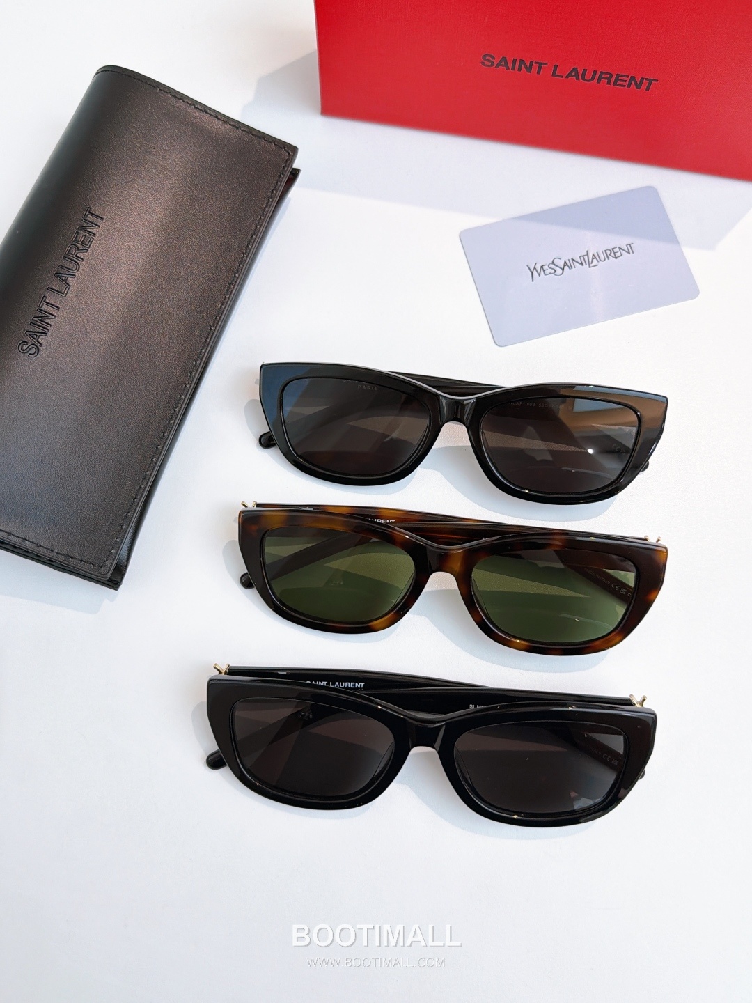 Saint Laurent SL M153 Acetate Black Optical Glasses 생로랑 SL M153 아세테이트 블랙 안경 145cm 1