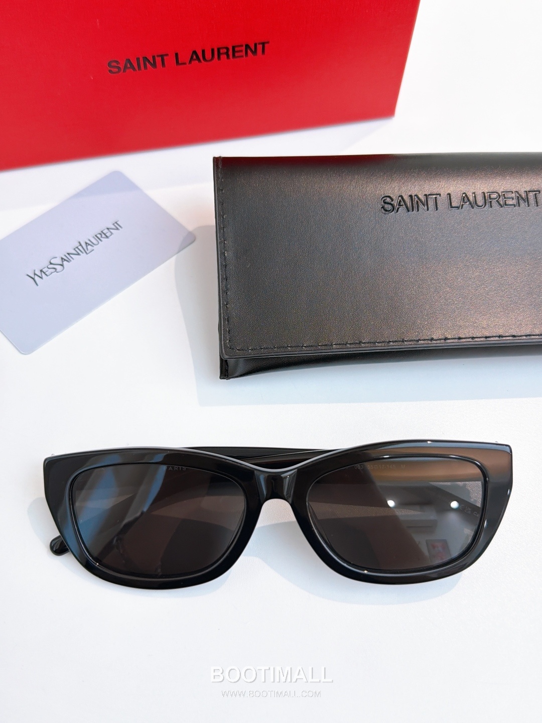 Saint Laurent SL M153 Acetate Black Optical Glasses 생로랑 SL M153 아세테이트 블랙 안경 145cm 2