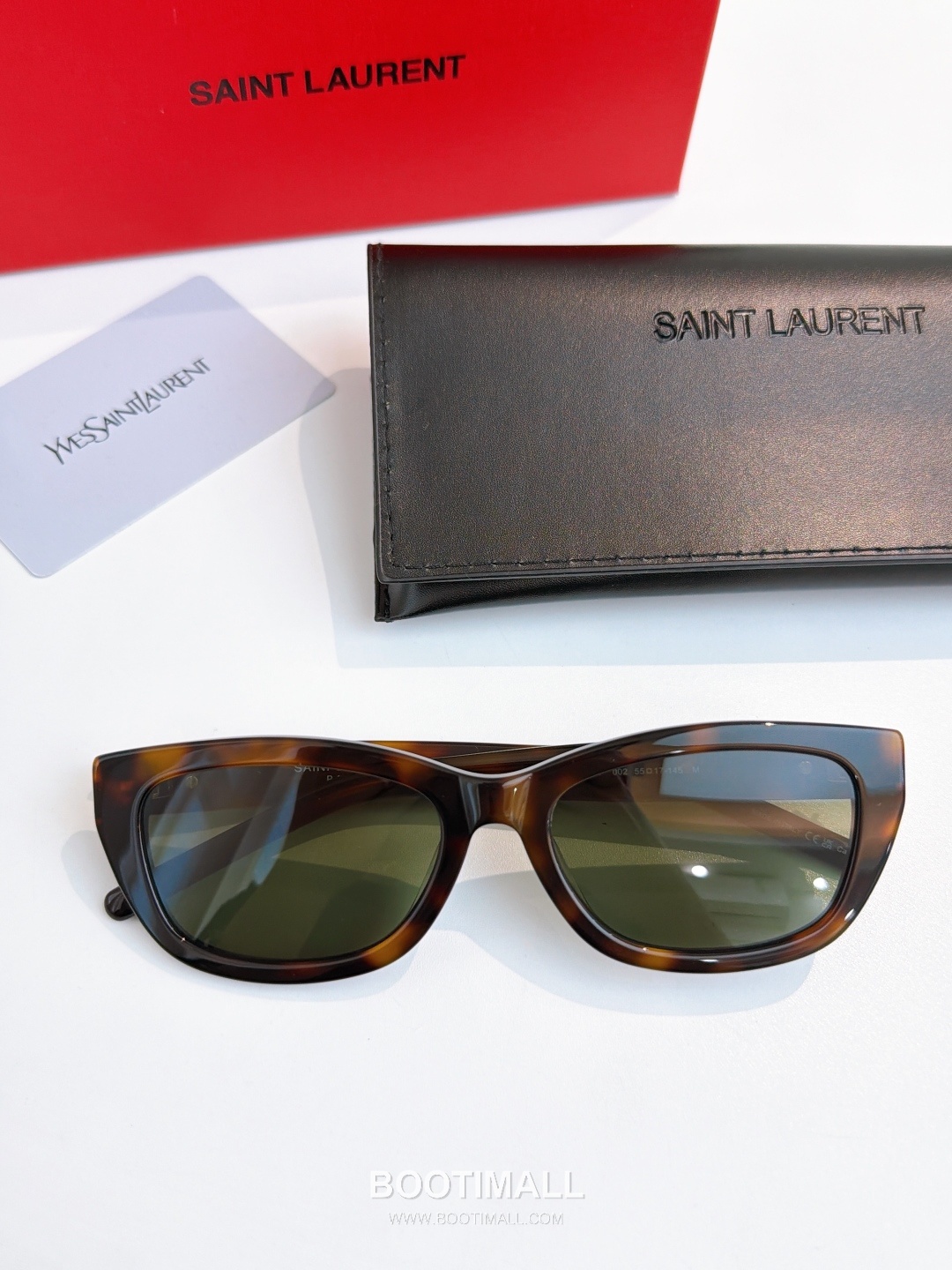 Saint Laurent SL M153 Acetate Black Optical Glasses 생로랑 SL M153 아세테이트 블랙 안경 145cm 3