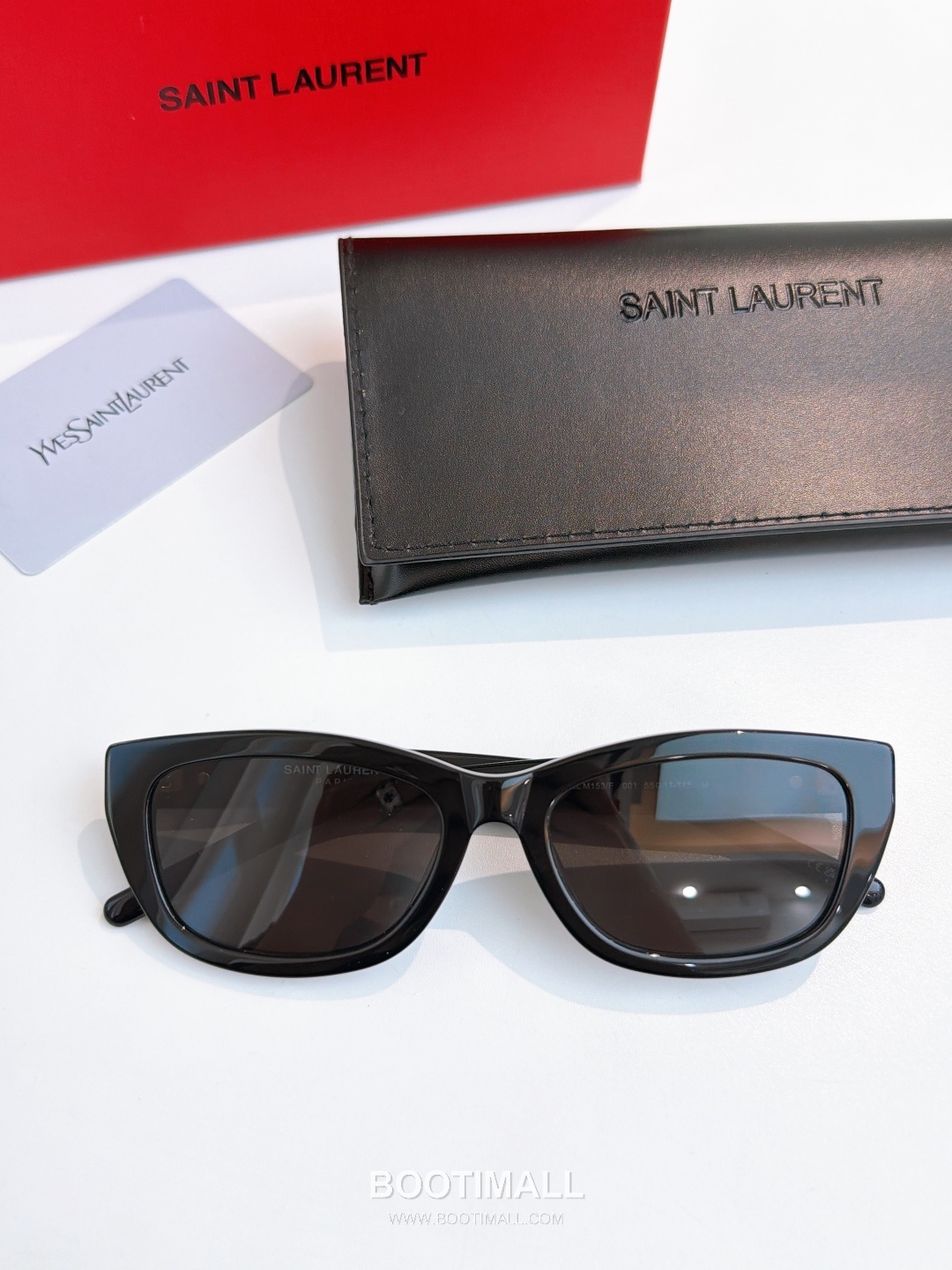 Saint Laurent SL M153 Acetate Black Optical Glasses 생로랑 SL M153 아세테이트 블랙 안경 145cm 4