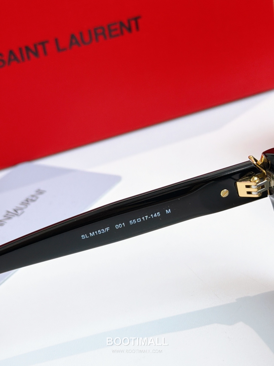 Saint Laurent SL M153 Acetate Black Optical Glasses 생로랑 SL M153 아세테이트 블랙 안경 145cm 8