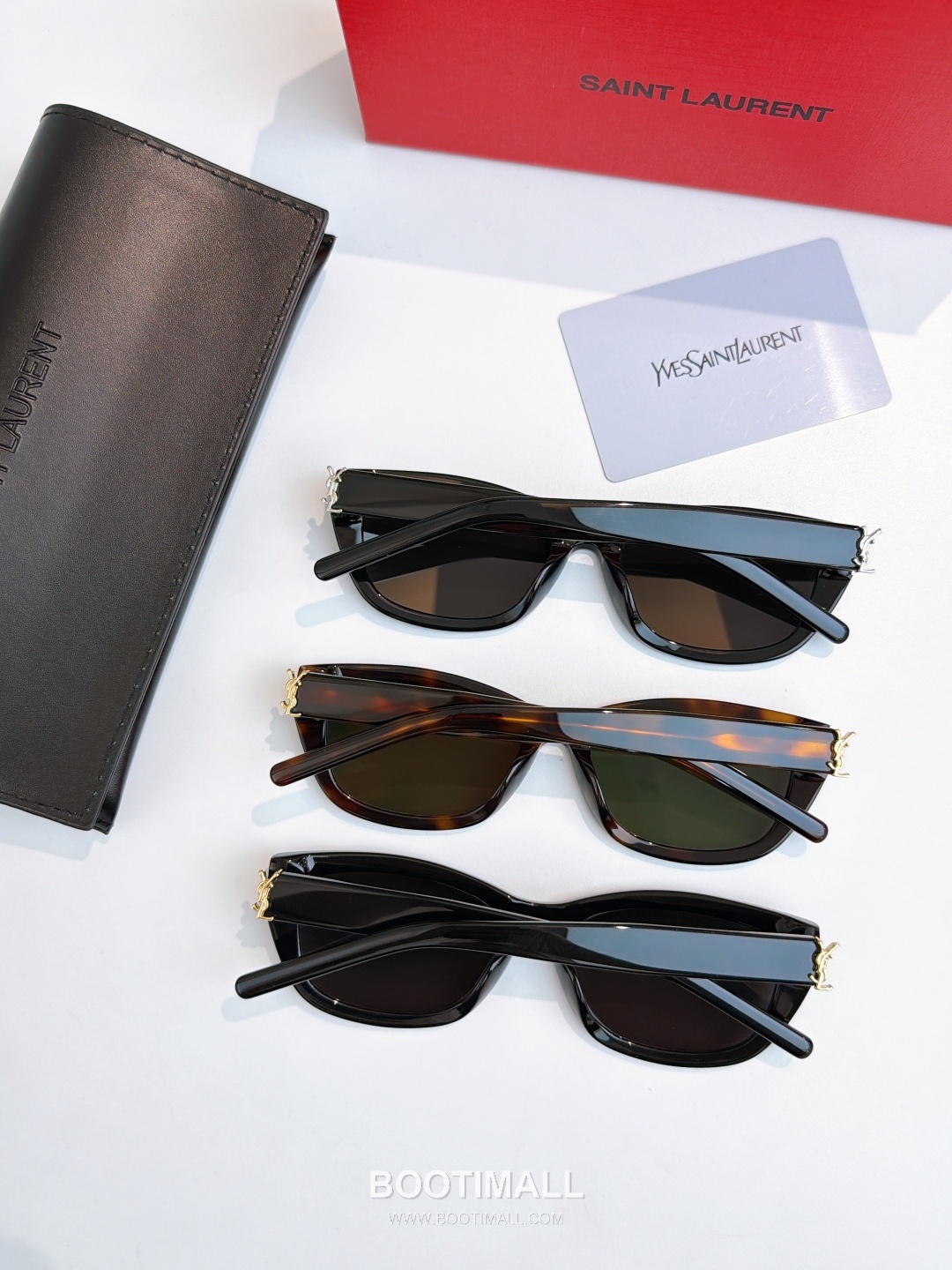 Saint Laurent SL M153 Acetate Black Optical Glasses 생로랑 SL M153 아세테이트 블랙 안경 145cm 9