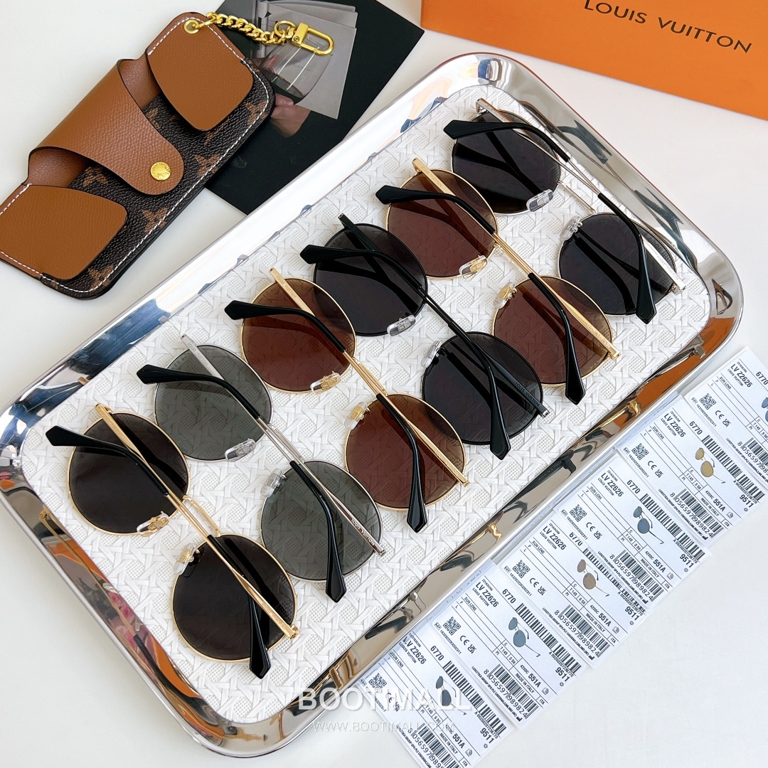 Louis Vuitton Sunglasses Metal Silver 루이비통 Z2626 선글라스 메탈 실버 56-20-145 145cm 17