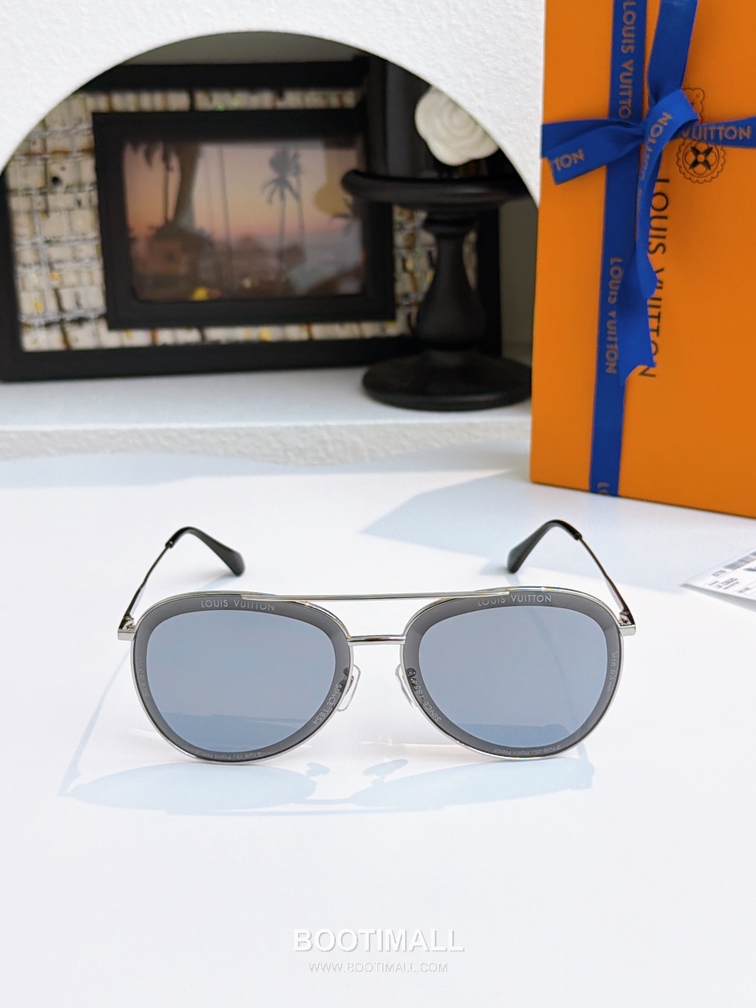 Louis Vuitton Sunglasses Metal Black 루이비통 Z2625 선글라스 메탈 블랙 63-14-145 145cm 2