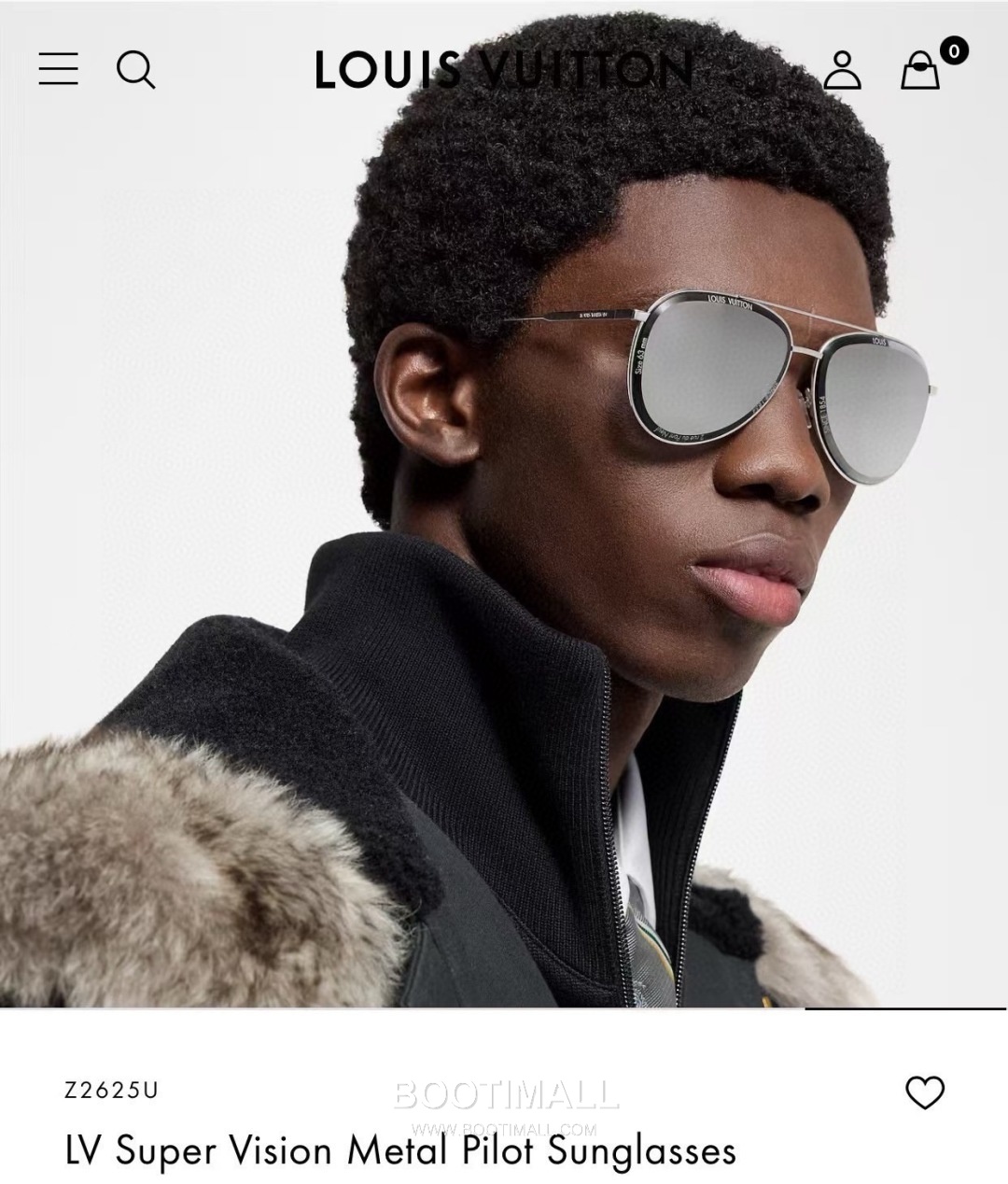 Louis Vuitton Sunglasses Metal Black 루이비통 Z2625 선글라스 메탈 블랙 63-14-145 145cm 12