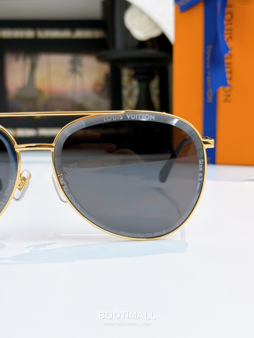 Louis Vuitton Sunglasses Acetate Black 루이비통 Z2625 선글라스 아세테이트 블랙 63-14-145 145cm 3