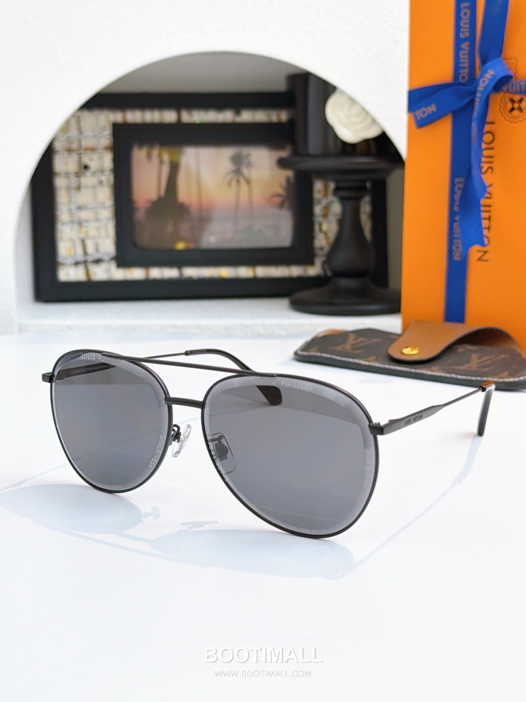 Louis Vuitton Sunglasses Acetate Black 루이비통 Z2625 선글라스 아세테이트 블랙 63-14-145 145cm 5