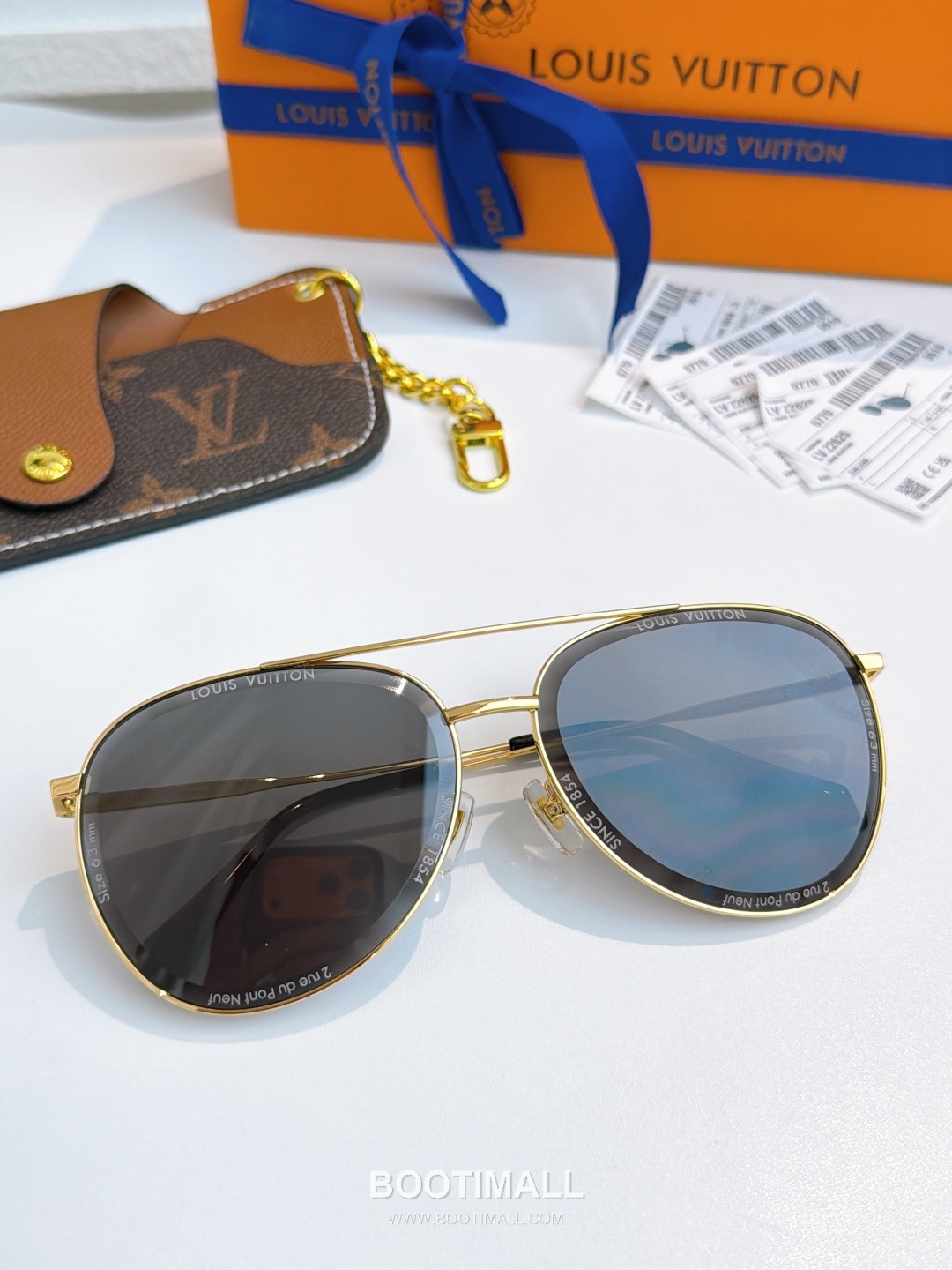 Louis Vuitton Sunglasses Acetate Black 루이비통 Z2625 선글라스 아세테이트 블랙 145cm 2