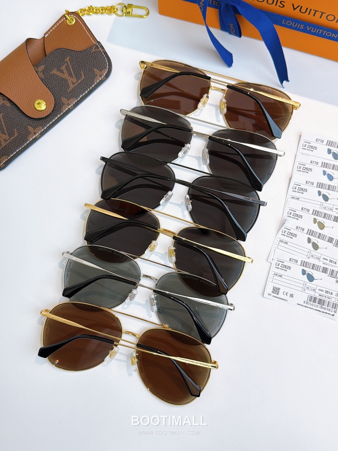 Louis Vuitton Sunglasses Acetate Black 루이비통 Z2625 선글라스 아세테이트 블랙 145cm 8