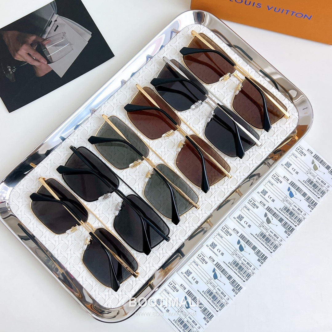 Louis Vuitton Sunglasses Acetate Black 루이비통 Z2610 선글라스 아세테이트 블랙 145cm 8