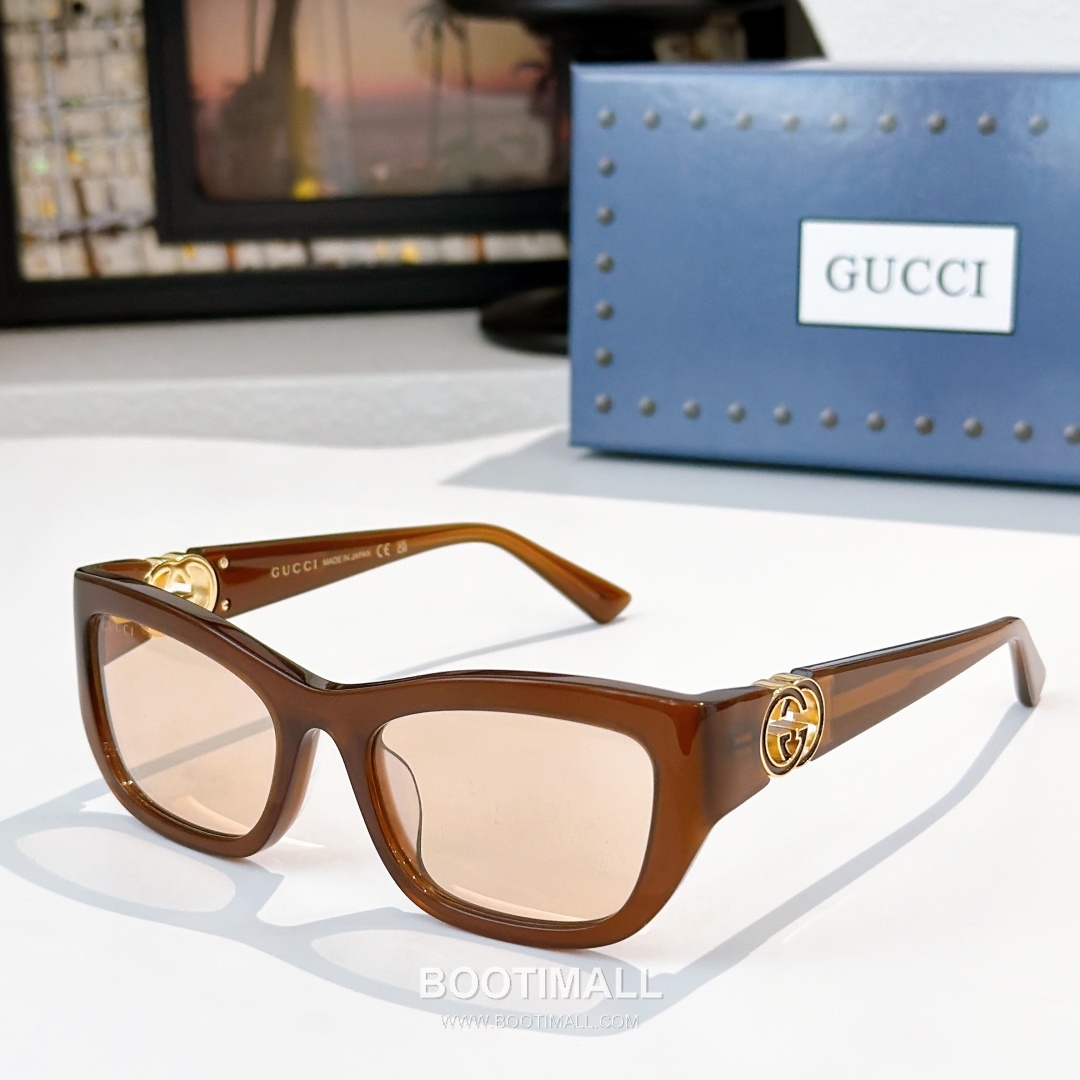Gucci Glasses Acetate Brown 구찌 GG2125O 안경 아세테이트 브라운 52-18-135 135cm 12