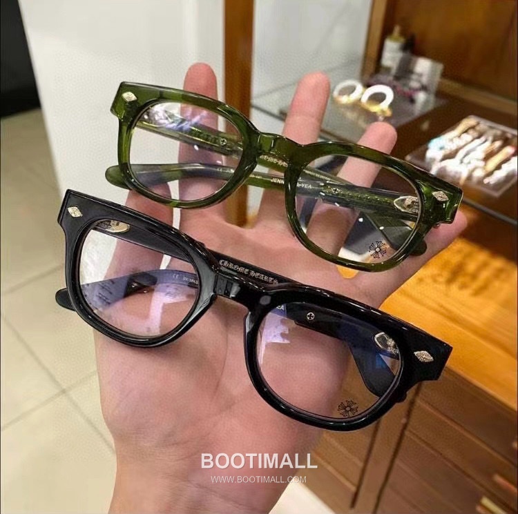 Chrome Hearts Jenna Tail Acetate Black Eyeglasses 크롬하츠 제나 테일 아세테이트 블랙 안경 48□23-142 142cm 7
