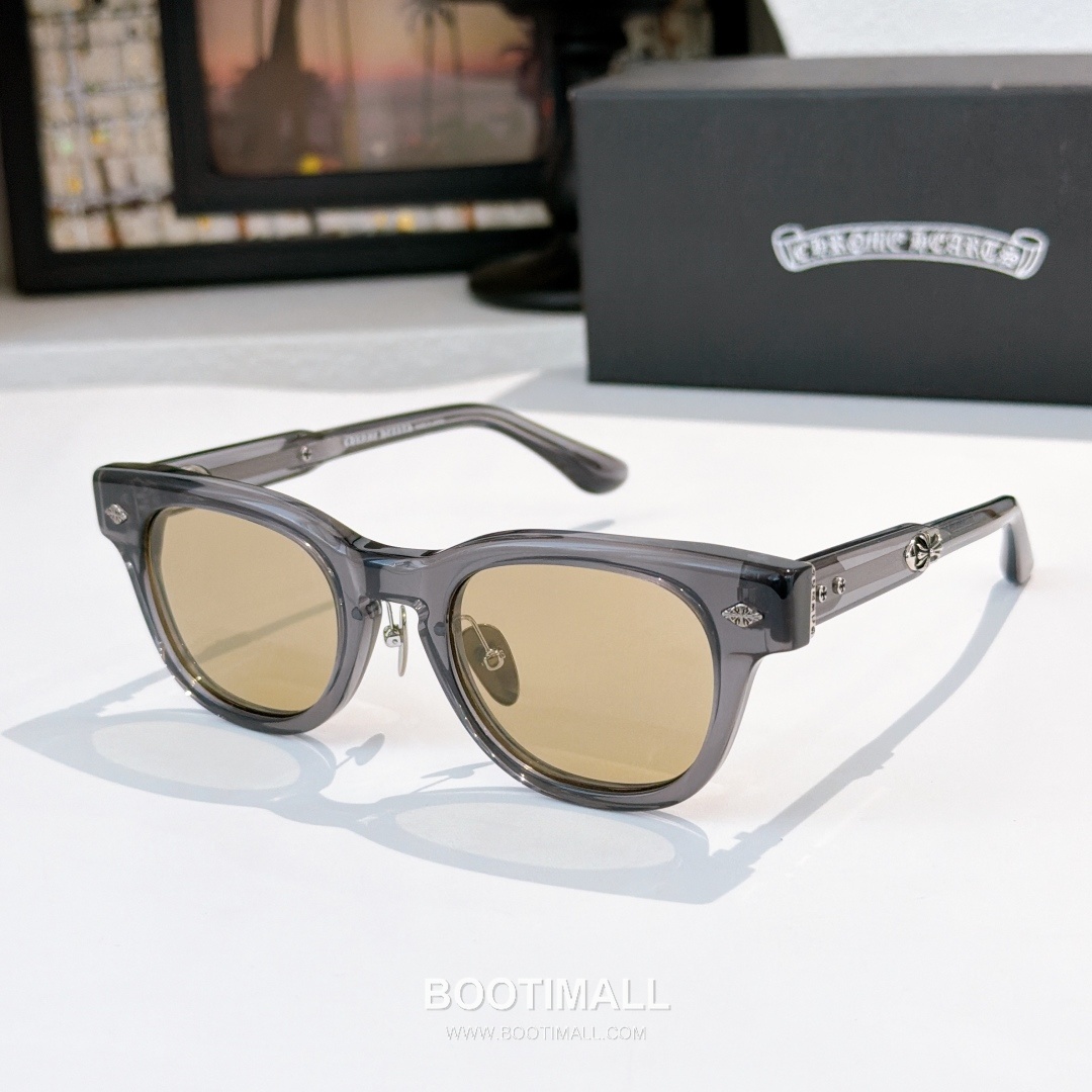 Chrome Hearts Jenna Tail Yea Acetate Black Eyeglasses 크롬하츠 제나 테일 예아 아세테이트 블랙 안경 48-23-142 142cm 3