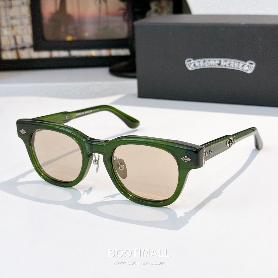 Chrome Hearts Jenna Tail Yea Acetate Black Eyeglasses 크롬하츠 제나 테일 예아 아세테이트 블랙 안경 48-23-142 142cm 9