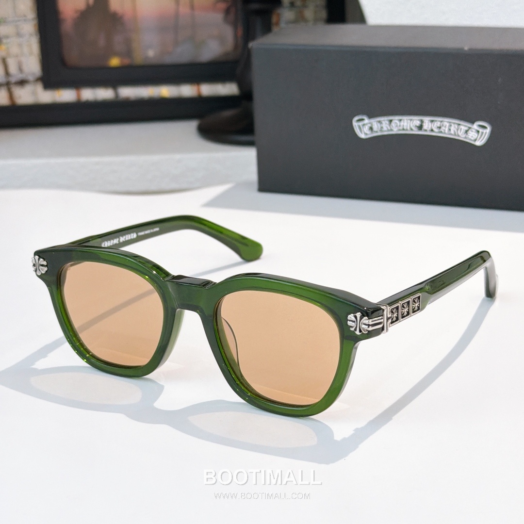 Chrome Hearts Smoke Show Sunglasses Acetate Black 크롬하츠 스모크 쇼 선글라스 아세테이트 블랙 52-21-153 153cm 1