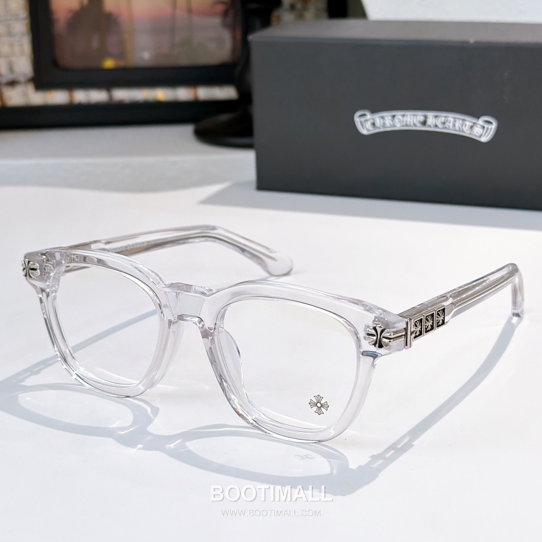 Chrome Hearts Smoke Show Sunglasses Acetate Black 크롬하츠 스모크 쇼 선글라스 아세테이트 블랙 52-21-153 153cm 5