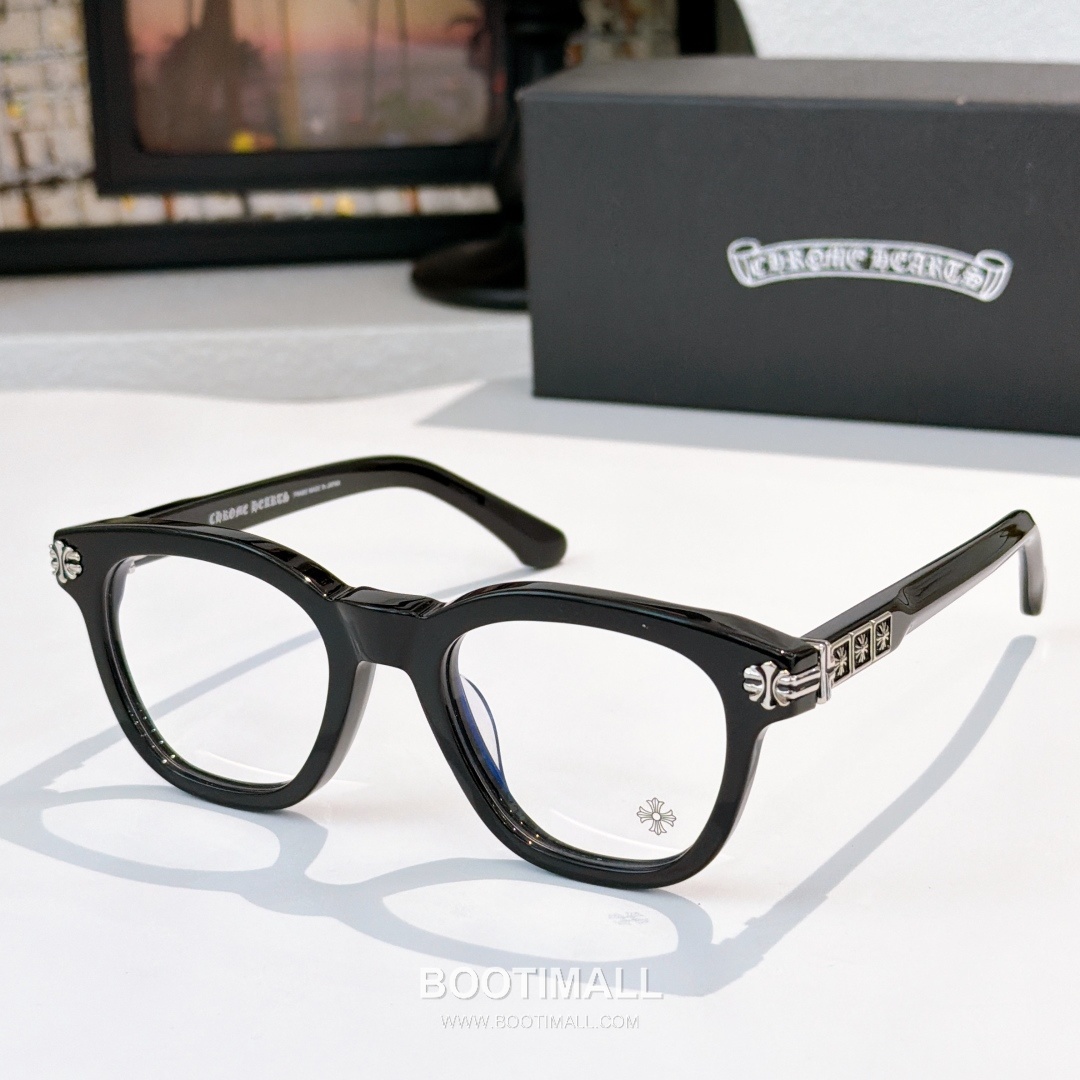 Chrome Hearts Smoke Show Sunglasses Acetate Black 크롬하츠 스모크 쇼 선글라스 아세테이트 블랙 52-21-153 153cm 7