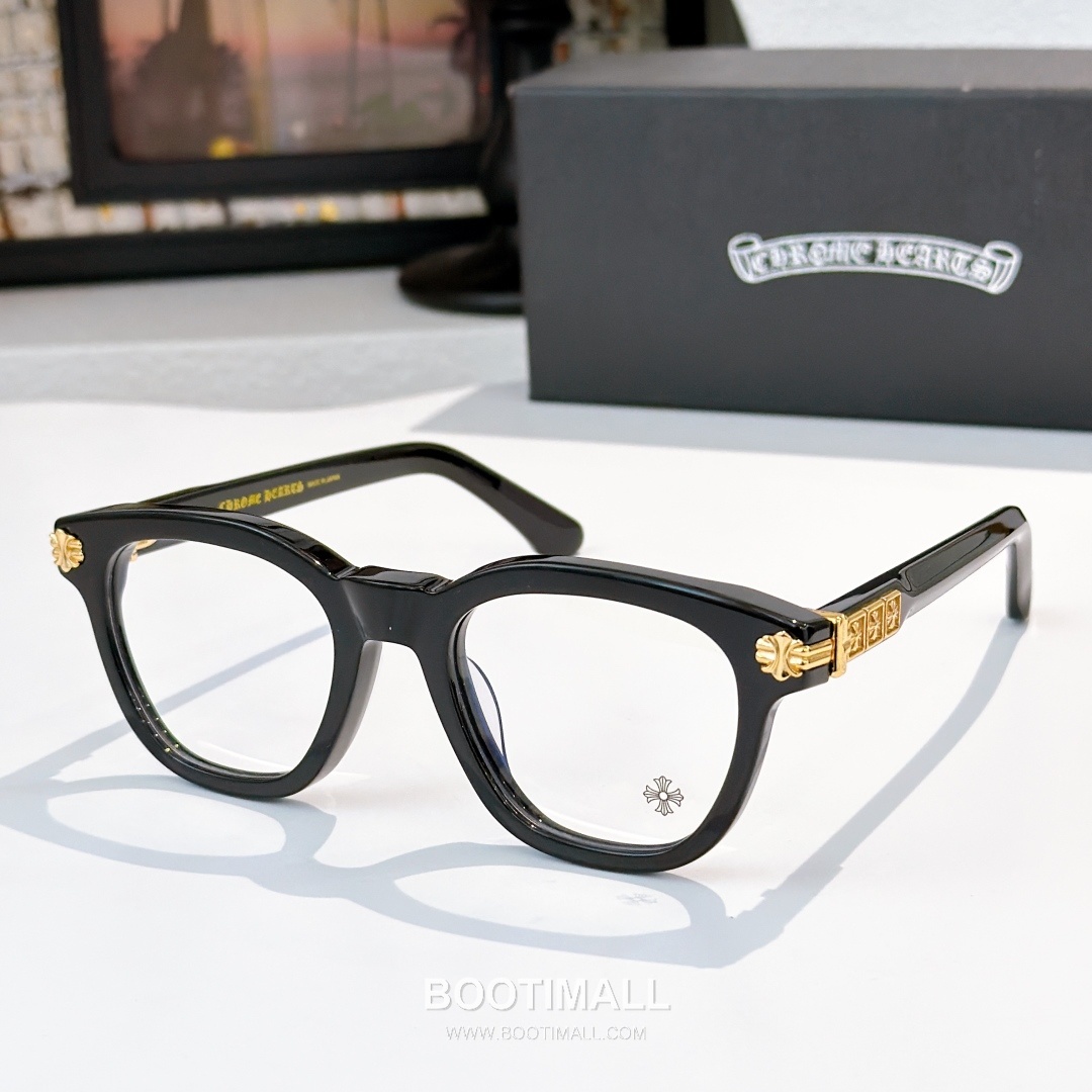 Chrome Hearts Smoke Show Sunglasses Acetate Black 크롬하츠 스모크 쇼 선글라스 아세테이트 블랙 52-21-153 153cm 8