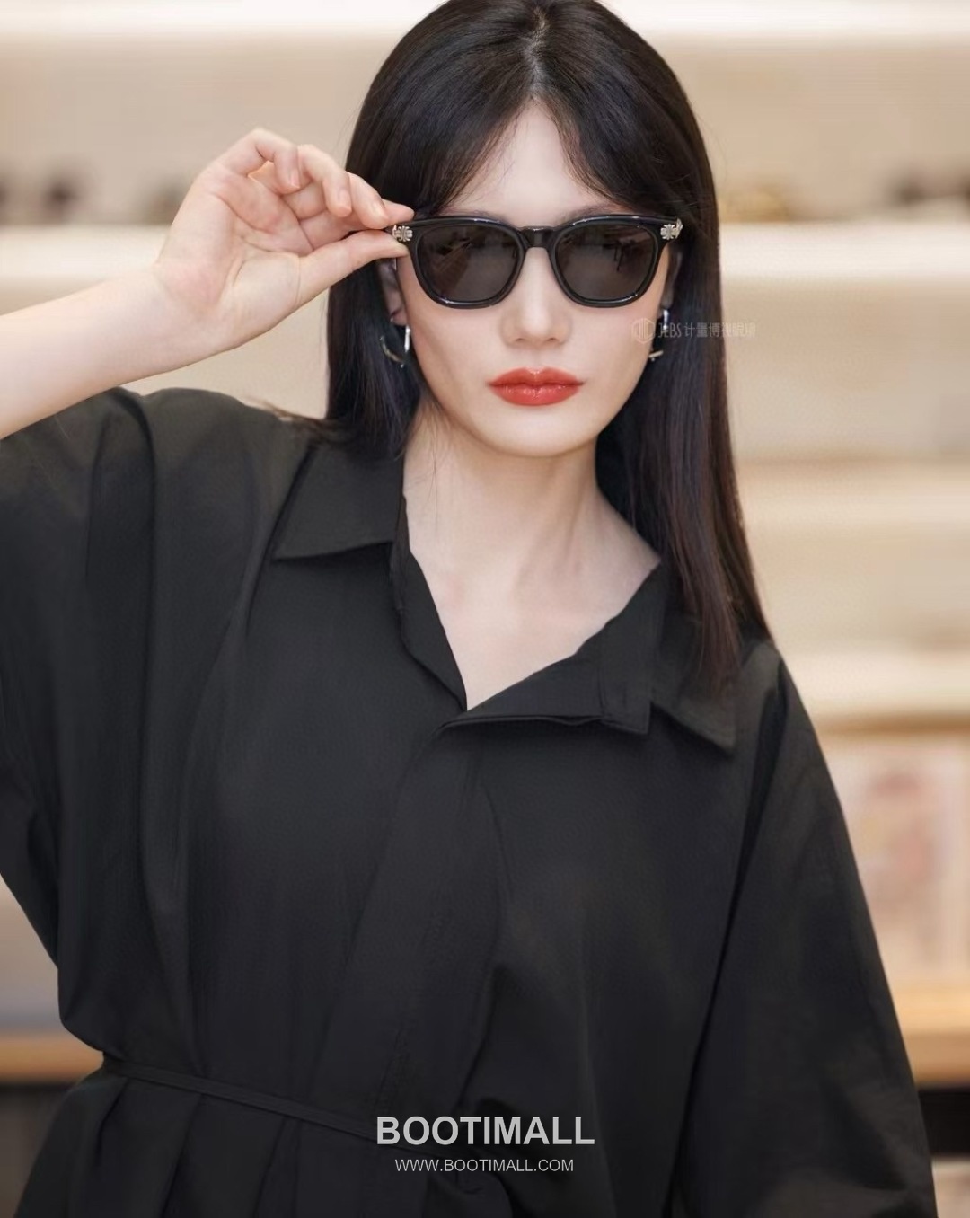 Chrome Hearts Smoke Show Sunglasses Acetate Black 크롬하츠 스모크 쇼 선글라스 아세테이트 블랙 52-21-153 153cm 13