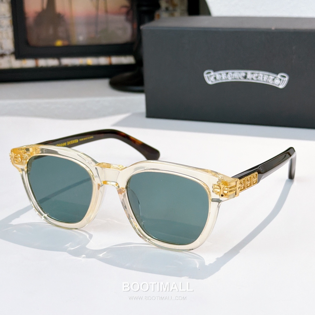 Chrome Hearts Smoke Show Metal, Plastic Black Eyeglasses 크롬하츠 스모크 쇼 메탈, 플라스틱 블랙 안경 52-21-153 153cm 9