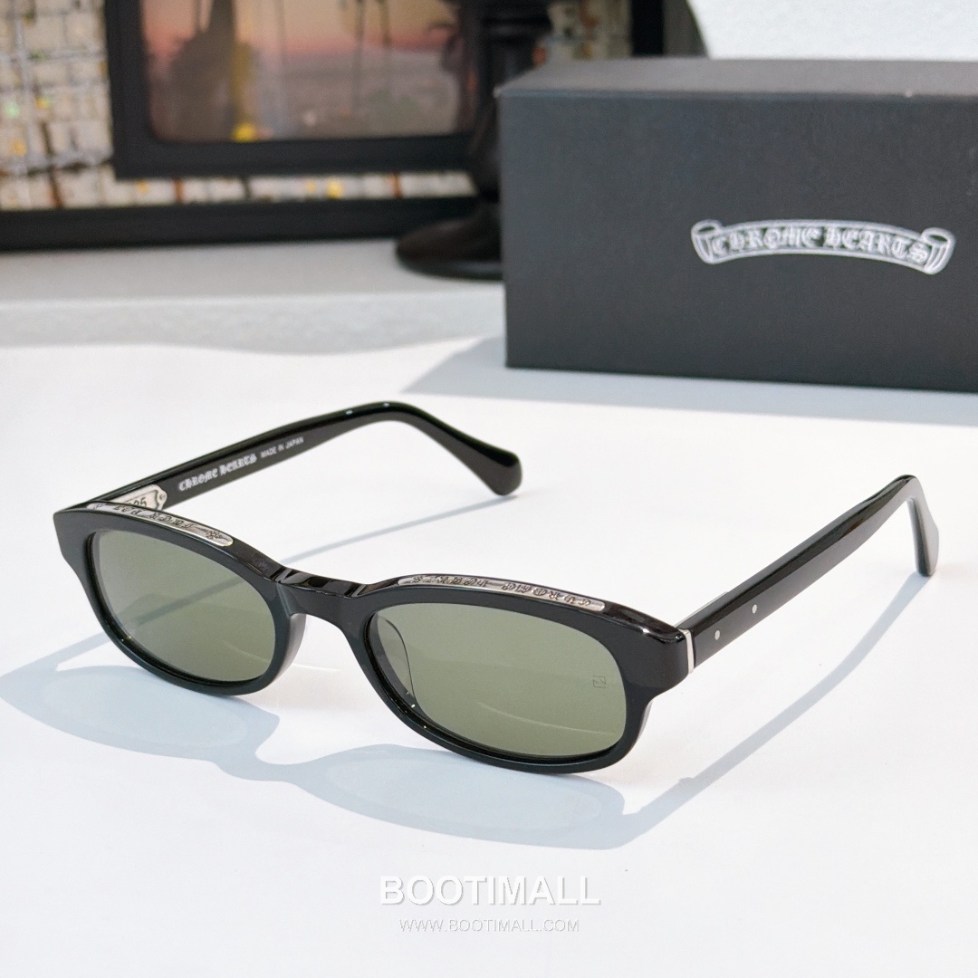 Chrome Hearts Lowrider Sunglasses Acetate Black 크롬하츠 로우라이더 선글라스 아세테이트 블랙 52□21-142 142cm 10