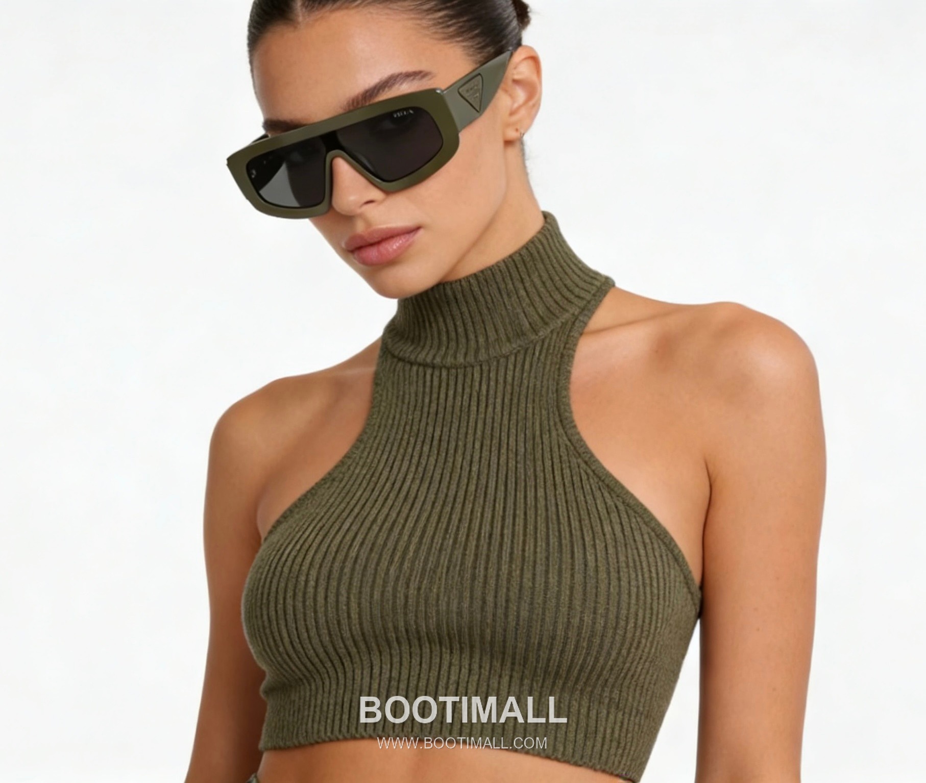 Prada PR D10S Sunglasses Acetate Green 프라다 PR D10S 선글라스 아세테이트 그린 Lens 124mm, Bridge 145mm 145cm 1