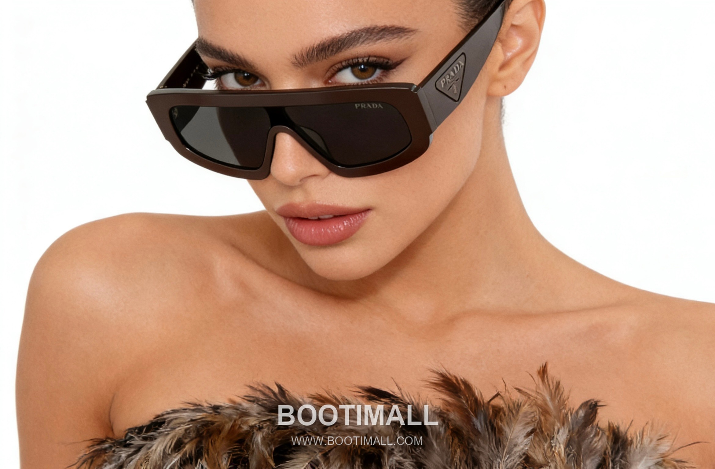 Prada PR D10S Sunglasses Acetate Green 프라다 PR D10S 선글라스 아세테이트 그린 Lens 124mm, Bridge 145mm 145cm 3